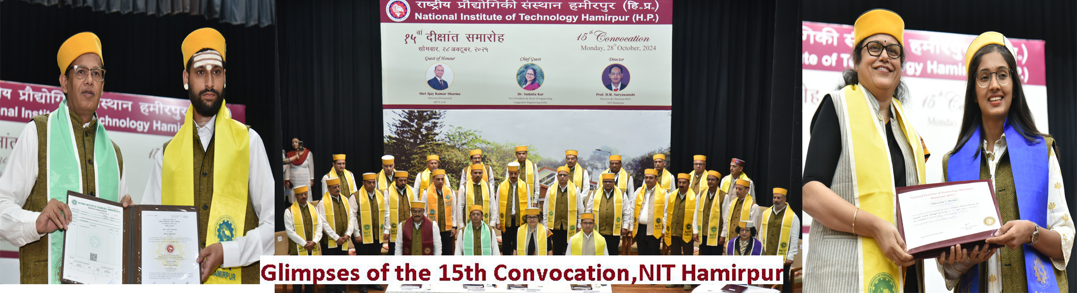 Glimpses of the 15th Convocation