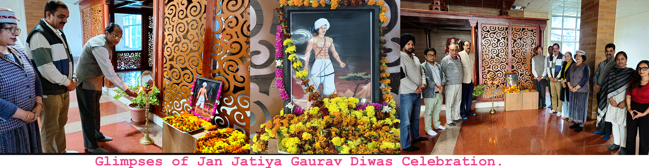 Glimpse of Jan Jatiya Gaurav Diwas Celebration, 2024