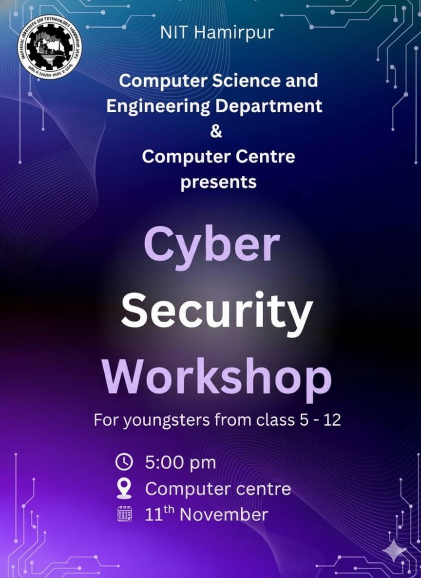 Cyber Security Workshop for Youngsters