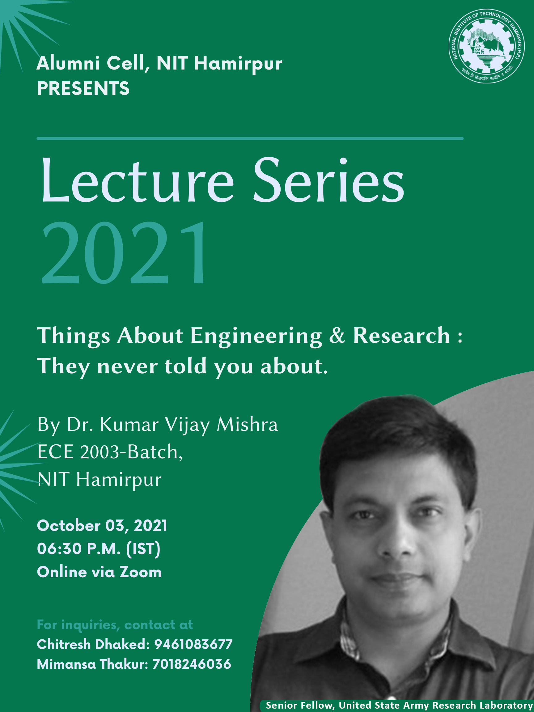 alumini lecture series
